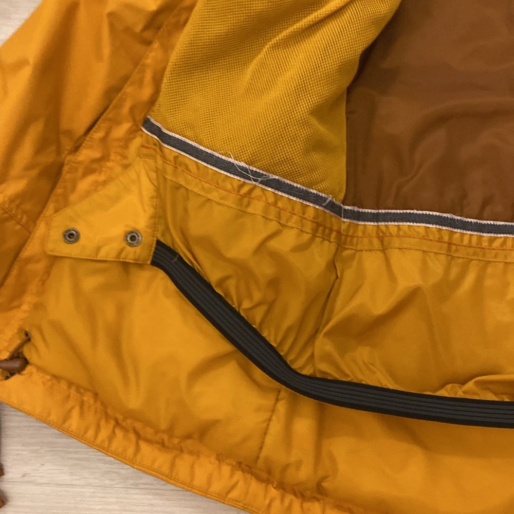 Burton Dry Ride Mustard Yellow Hooded Jacket - Picture 5 of 8